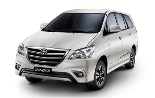 Innova 7 Seater car on rent