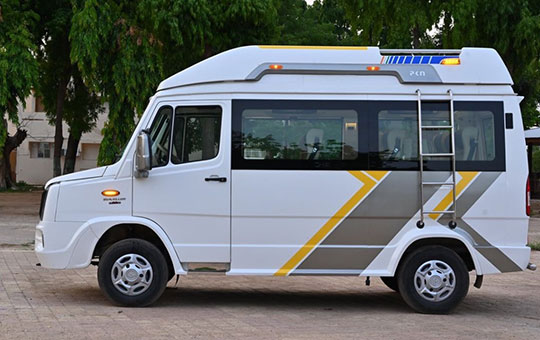 Tempo Traveller on Rent